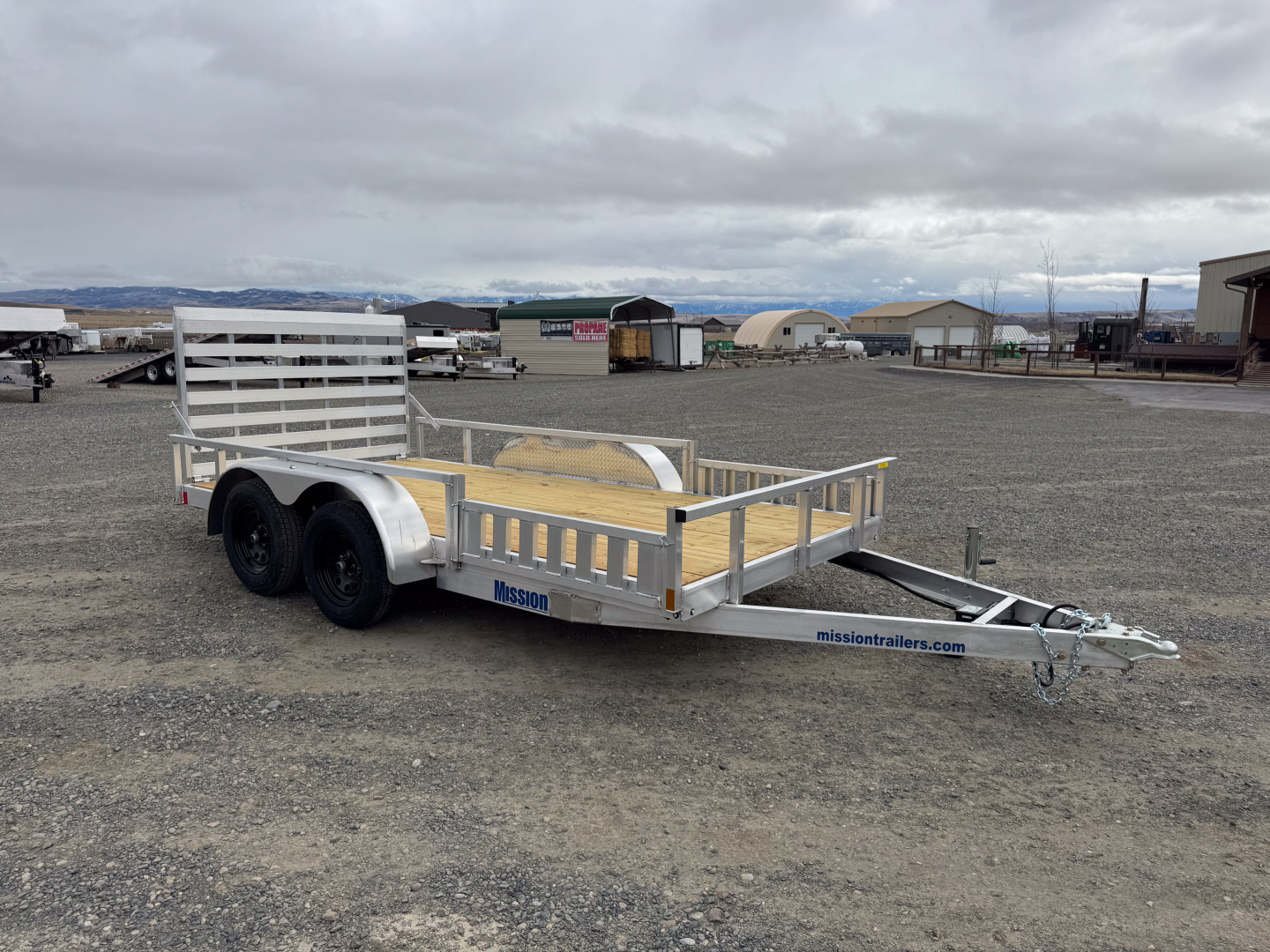 New 2026 Mission MLS 6.5x14 Utility Trailer