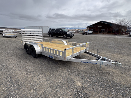 New 2026 Mission MLS 6.5x16 Utility Trailer