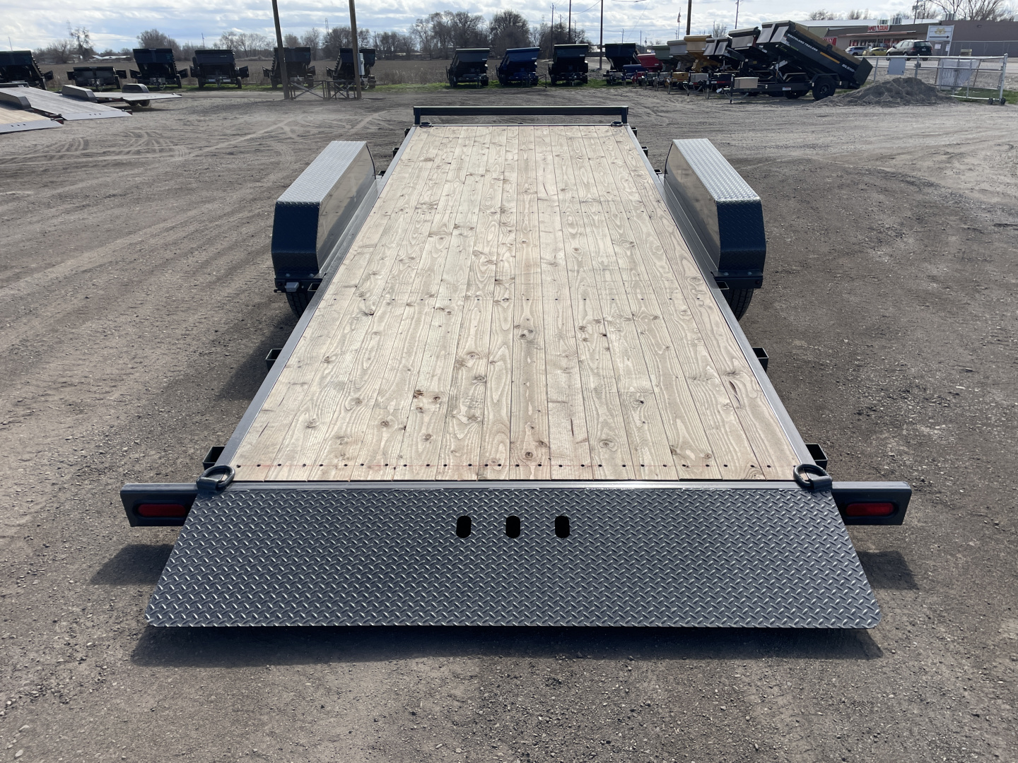 New 2026 Summit Cascade 7x18 14k Full Tilt Deck Equipment Trailer