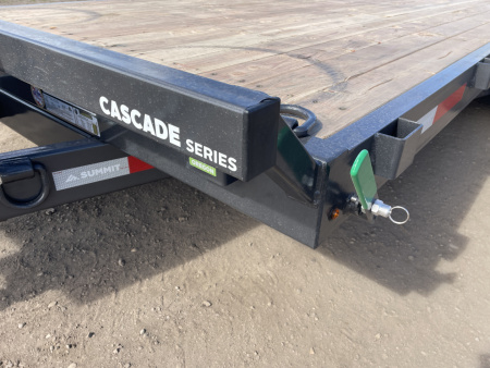 New 2026 Summit Cascade 7x18 14k Full Tilt Deck Equipment Trailer