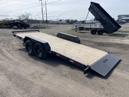 New 2026 Summit Cascade 7x18 14k Full Tilt Deck Equipment Trailer