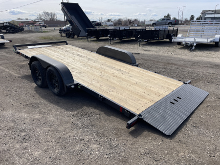 New 2026 Summit Cascade 7x16 7k Full Tilt Deck Car Hauler Trailer