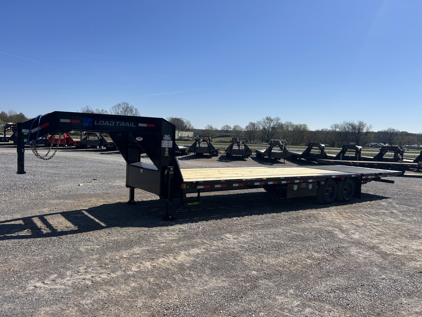 New 2026 Load Trail 102"X30' 16K Hydraulic Dovetail Gooseneck Trailer