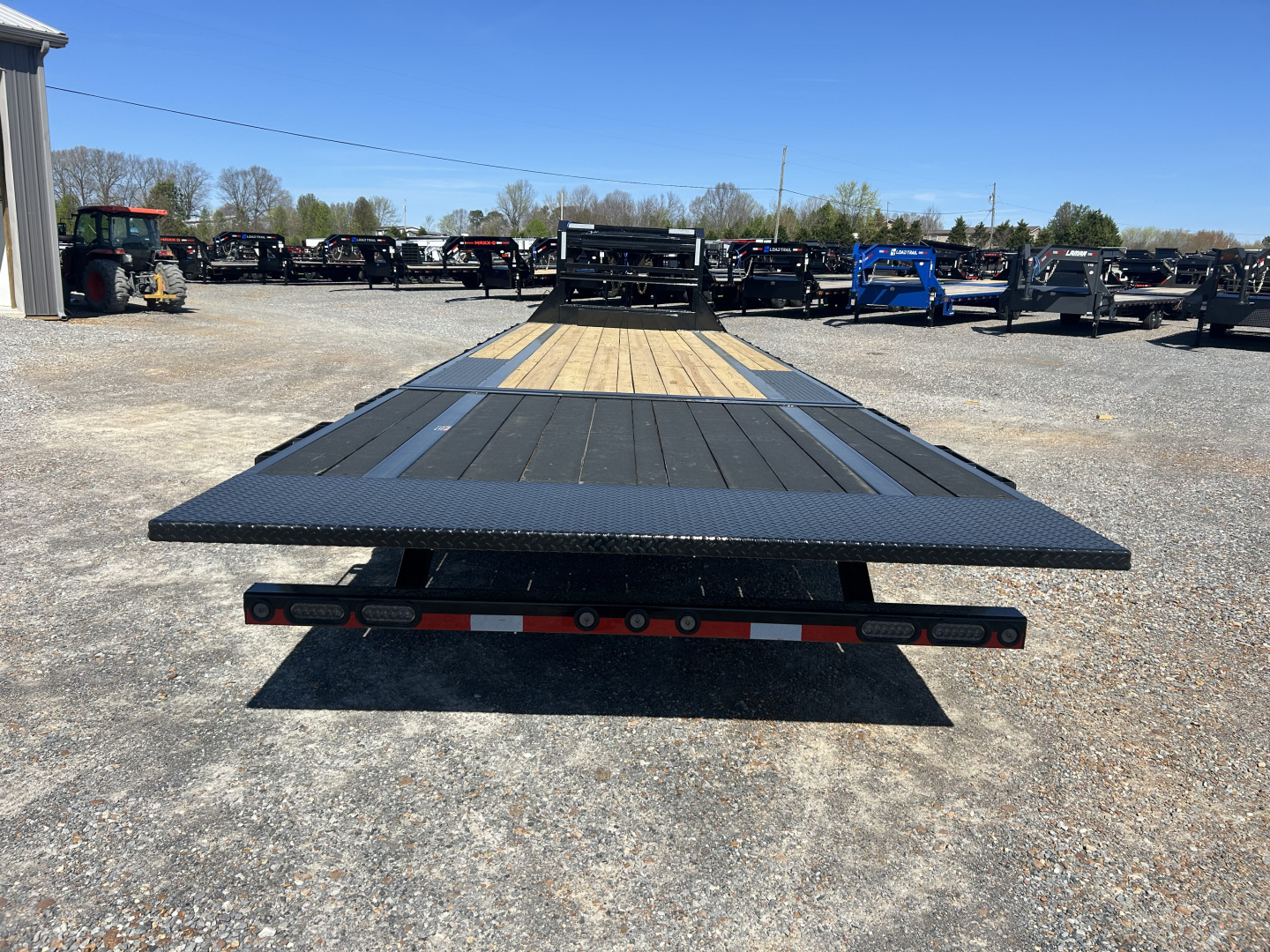 New 2026 Load Trail 102"X30' 16K Hydraulic Dovetail Gooseneck Trailer