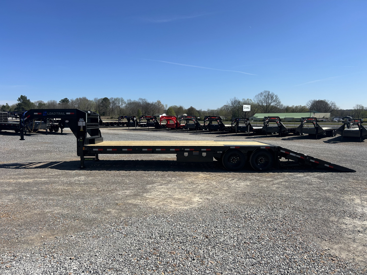 New 2026 Load Trail 102"X30' 16K Hydraulic Dovetail Gooseneck Trailer