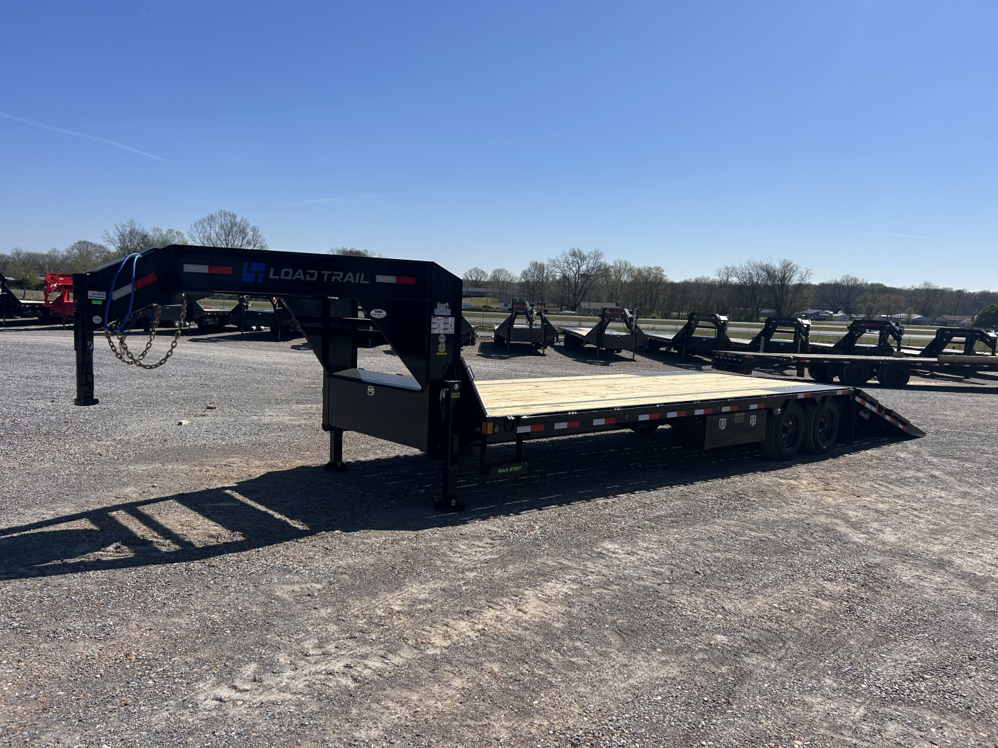 New 2026 Load Trail 102"X30' 16K Hydraulic Dovetail Gooseneck Trailer