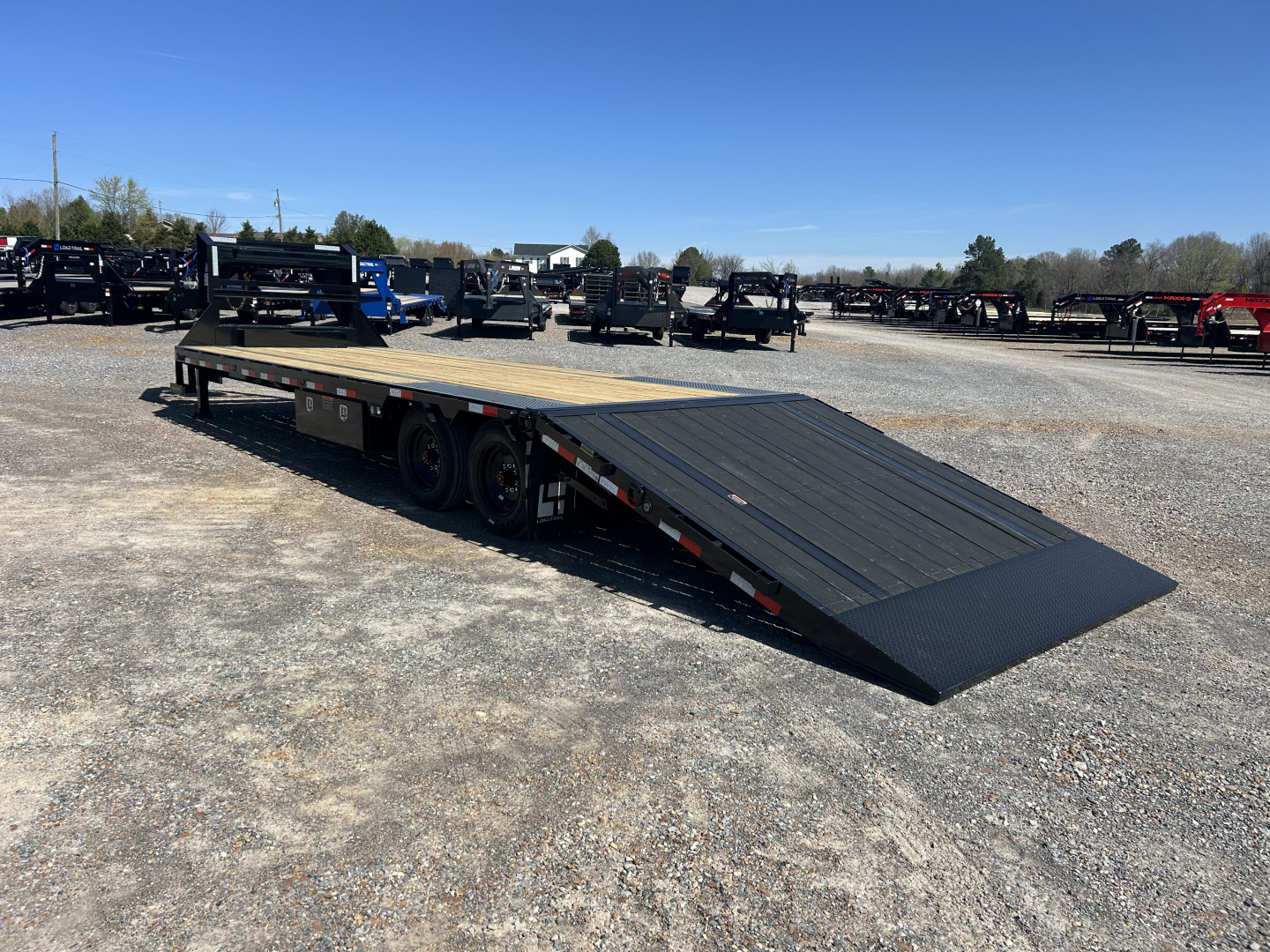 New 2026 Load Trail 102"X30' 16K Hydraulic Dovetail Gooseneck Trailer