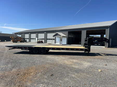 New 2026 Load Trail 102"X30' 16K Hydraulic Dovetail Gooseneck Trailer