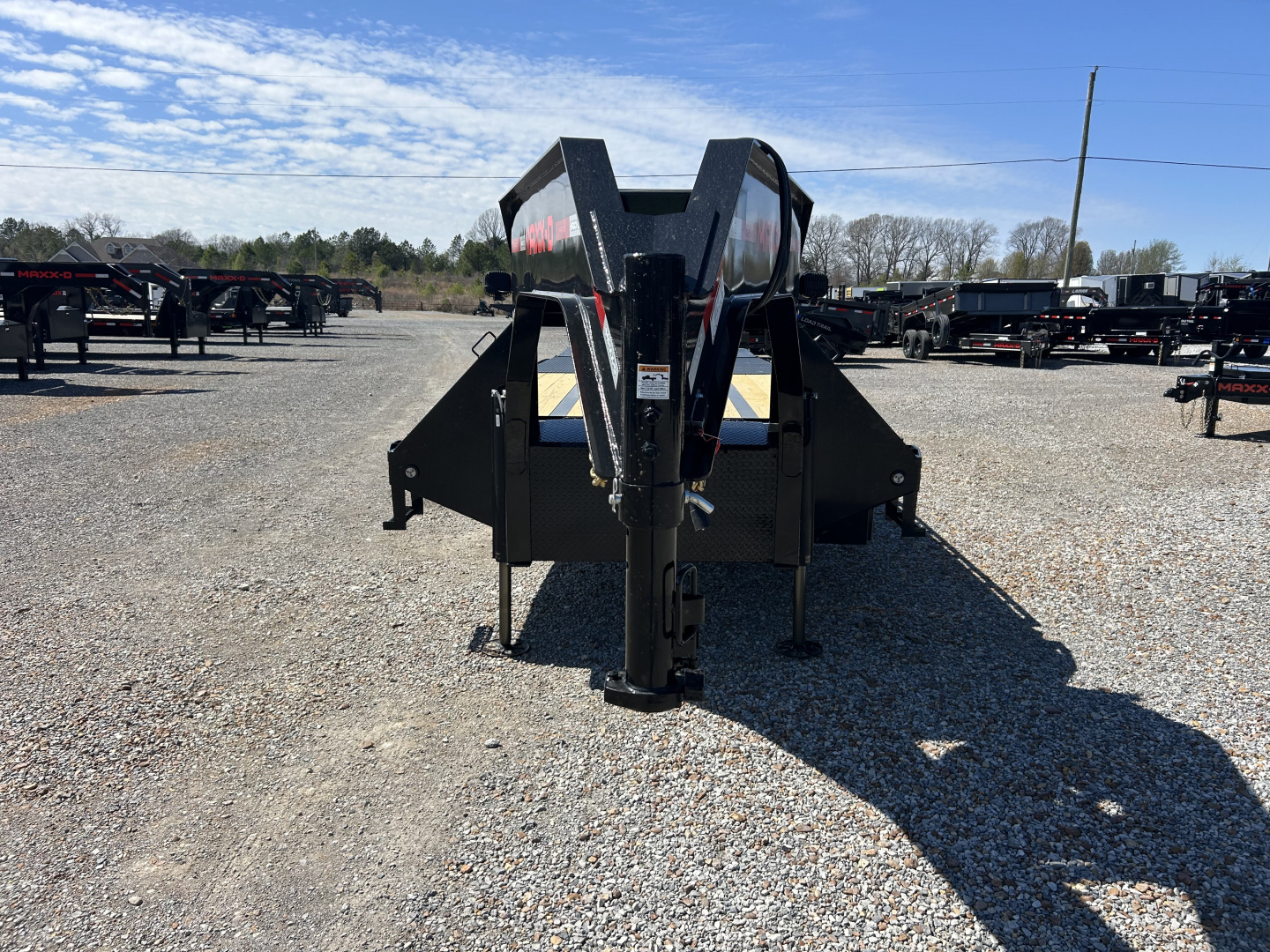 New 2026 MAXXD Gooseneck Flatbed Trailer | 102" x 28' 30K GVWR