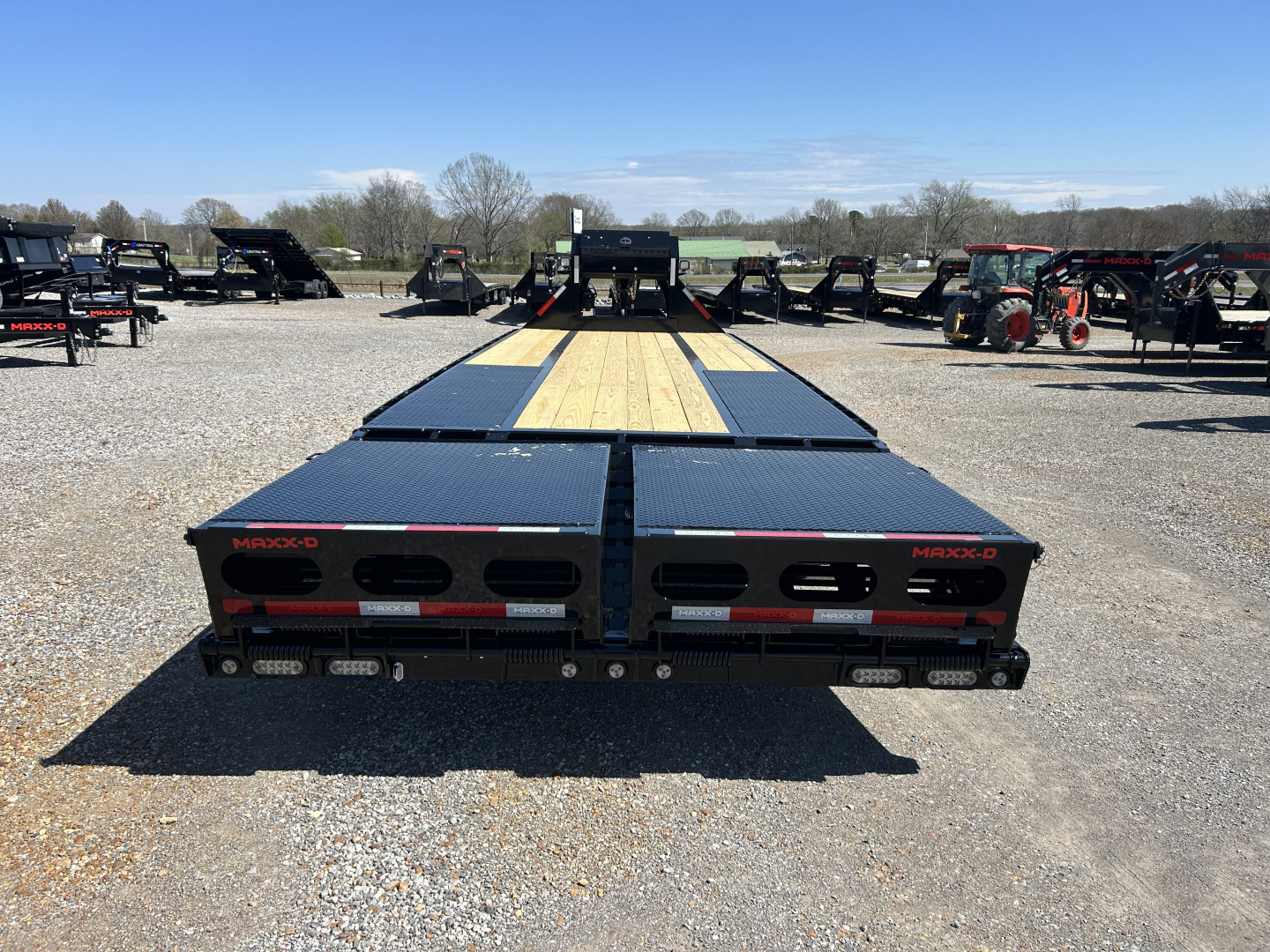 New 2026 MAXXD Gooseneck Flatbed Trailer | 102" x 28' 30K GVWR