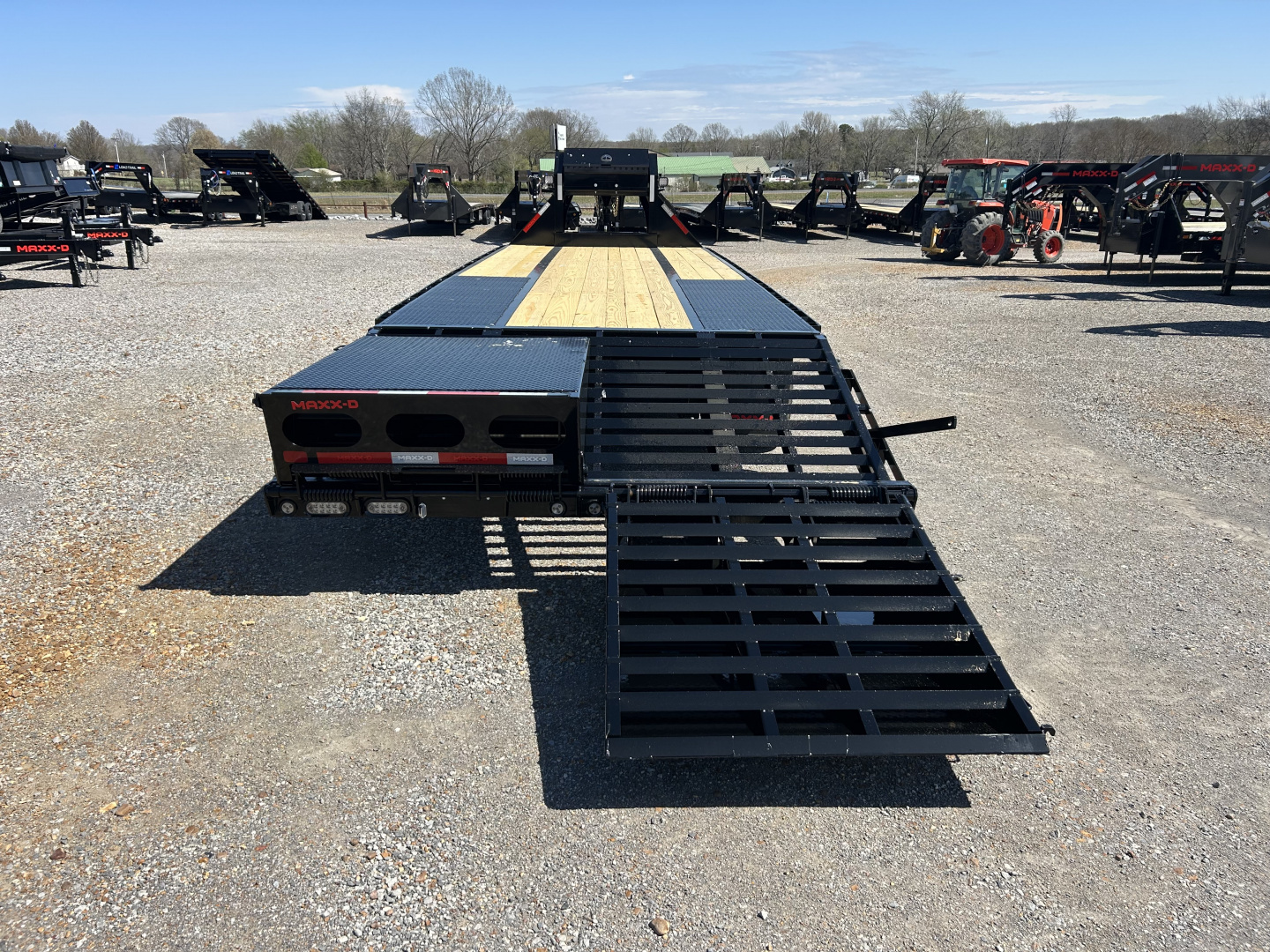 New 2026 MAXXD Gooseneck Flatbed Trailer | 102" x 28' 30K GVWR