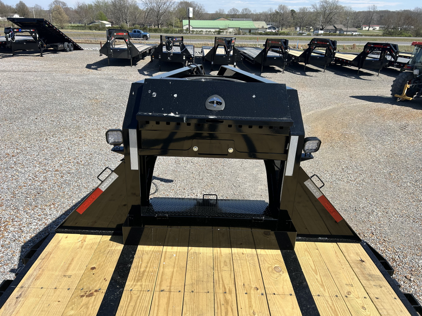 New 2026 MAXXD Gooseneck Flatbed Trailer | 102" x 28' 30K GVWR