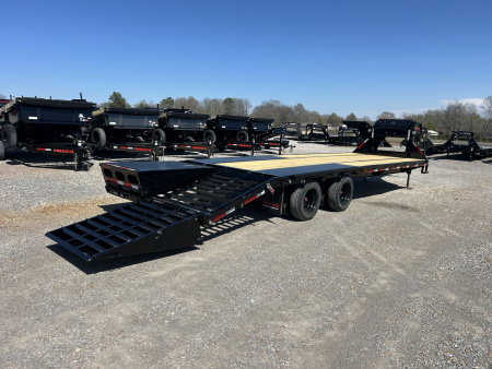 New 2026 MAXXD Gooseneck Flatbed Trailer | 102" x 28' 30K GVWR