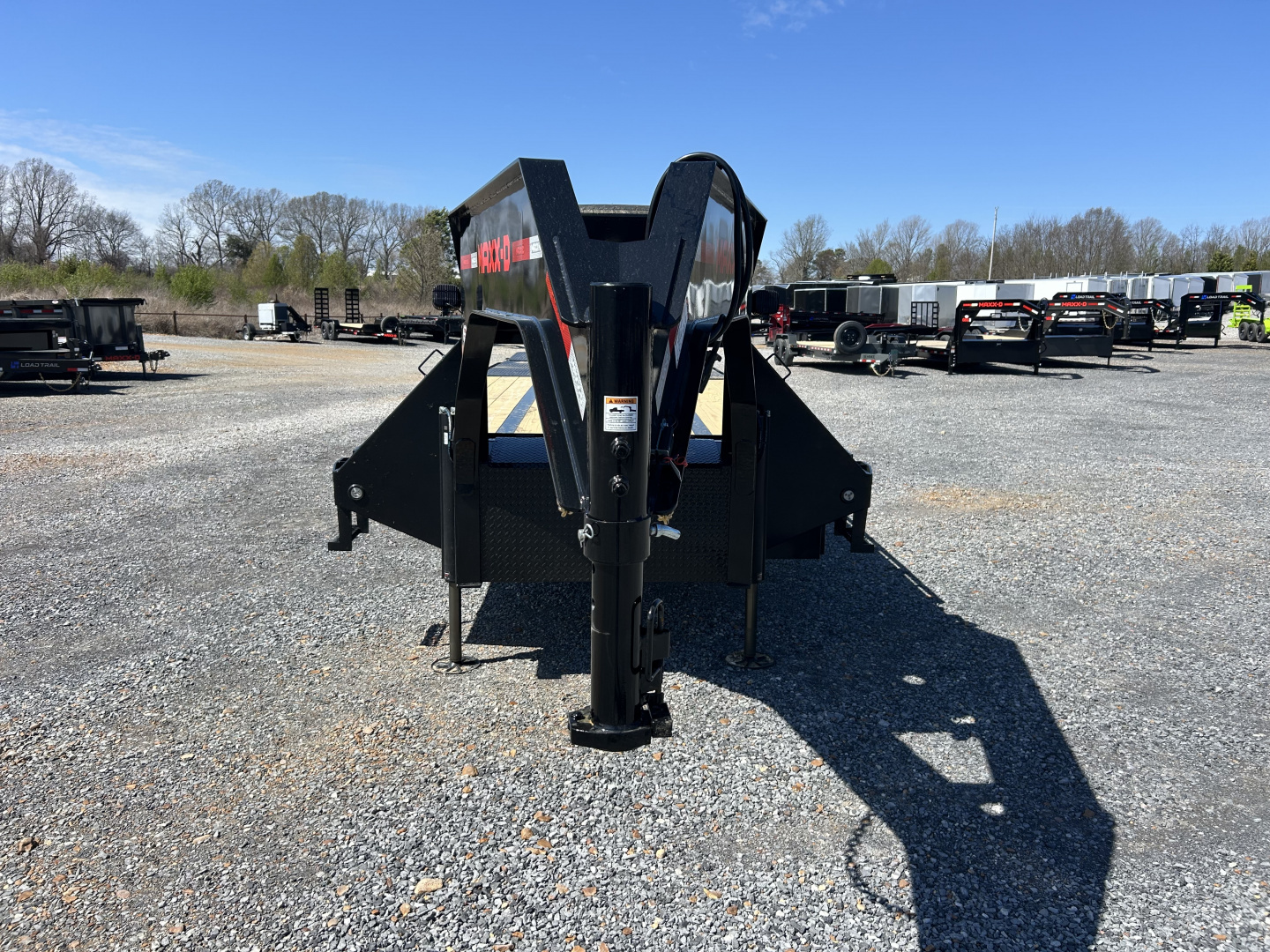 New 2026 MAXXD Gooseneck Flatbed Trailer | 102" x 30' 25K GVWR