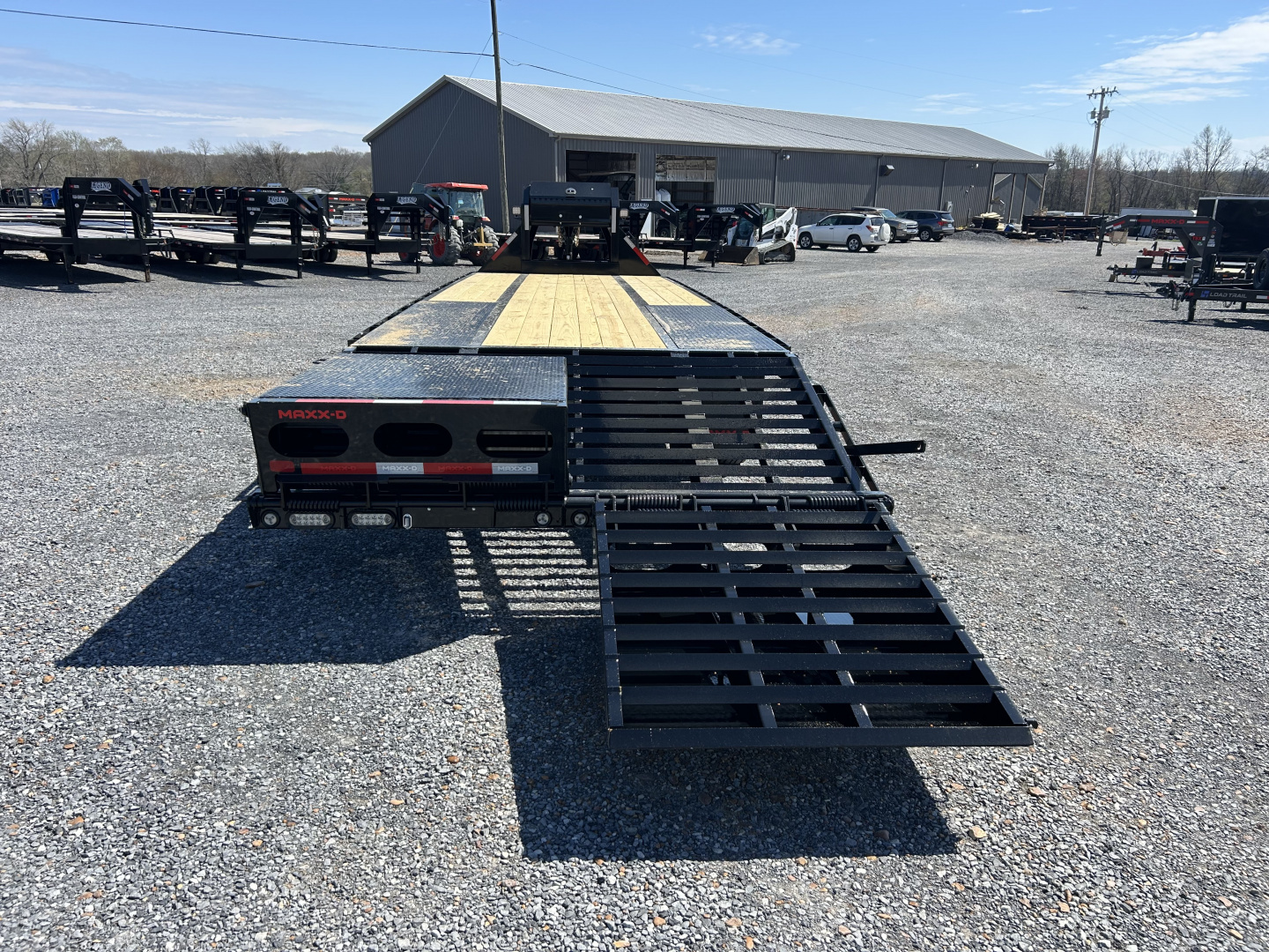 New 2026 MAXXD Gooseneck Flatbed Trailer | 102" x 30' 25K GVWR