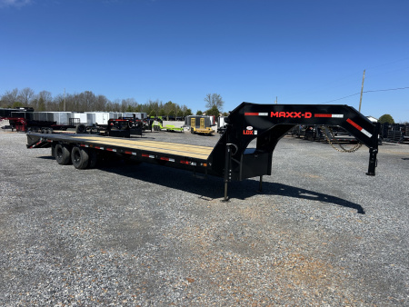New 2026 MAXXD Gooseneck Flatbed Trailer | 102  x 30' 25K GVWR