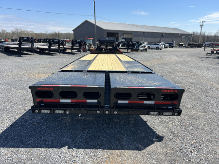 New 2026 MAXXD Gooseneck Flatbed Trailer | 102" x 30' 25K GVWR
