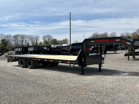 New 2026 MAXX-D 102 X28' 25.9K Gooseneck Flatbed Trailer
