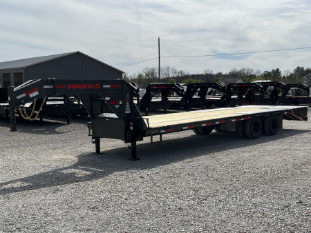 New 2026 MAXX-D 102"X28' 25.9K Gooseneck Flatbed Trailer