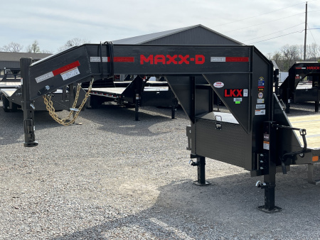 New 2026 MAXX-D 102"X28' 25.9K Gooseneck Flatbed Trailer