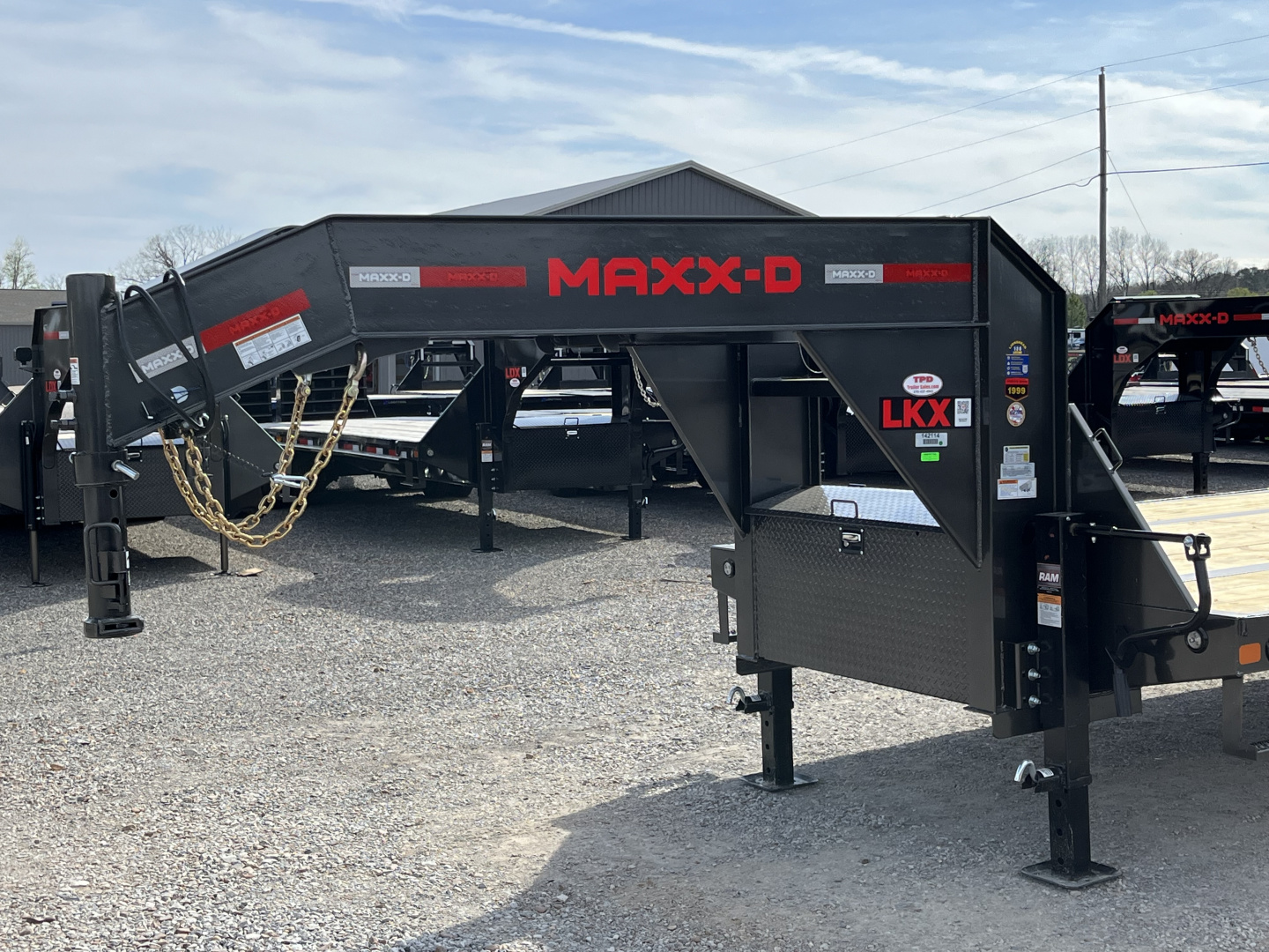 New 2026 MAXX-D 102"X28' 25K Gooseneck Flatbed Trailer