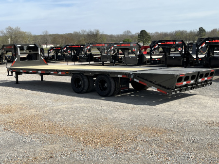 New 2026 MAXX-D 102"X28' 25K Gooseneck Flatbed Trailer