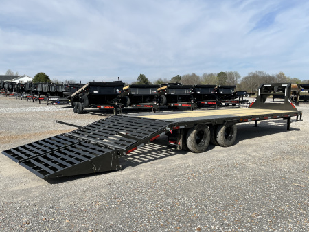 New 2026 MAXX-D 102"X28' 25K Gooseneck Flatbed Trailer