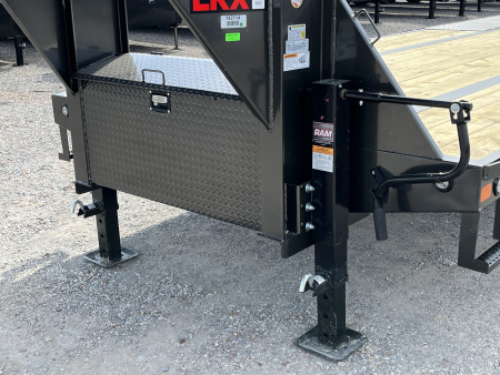 New 2026 MAXX-D 102"X28' 25K Gooseneck Flatbed Trailer