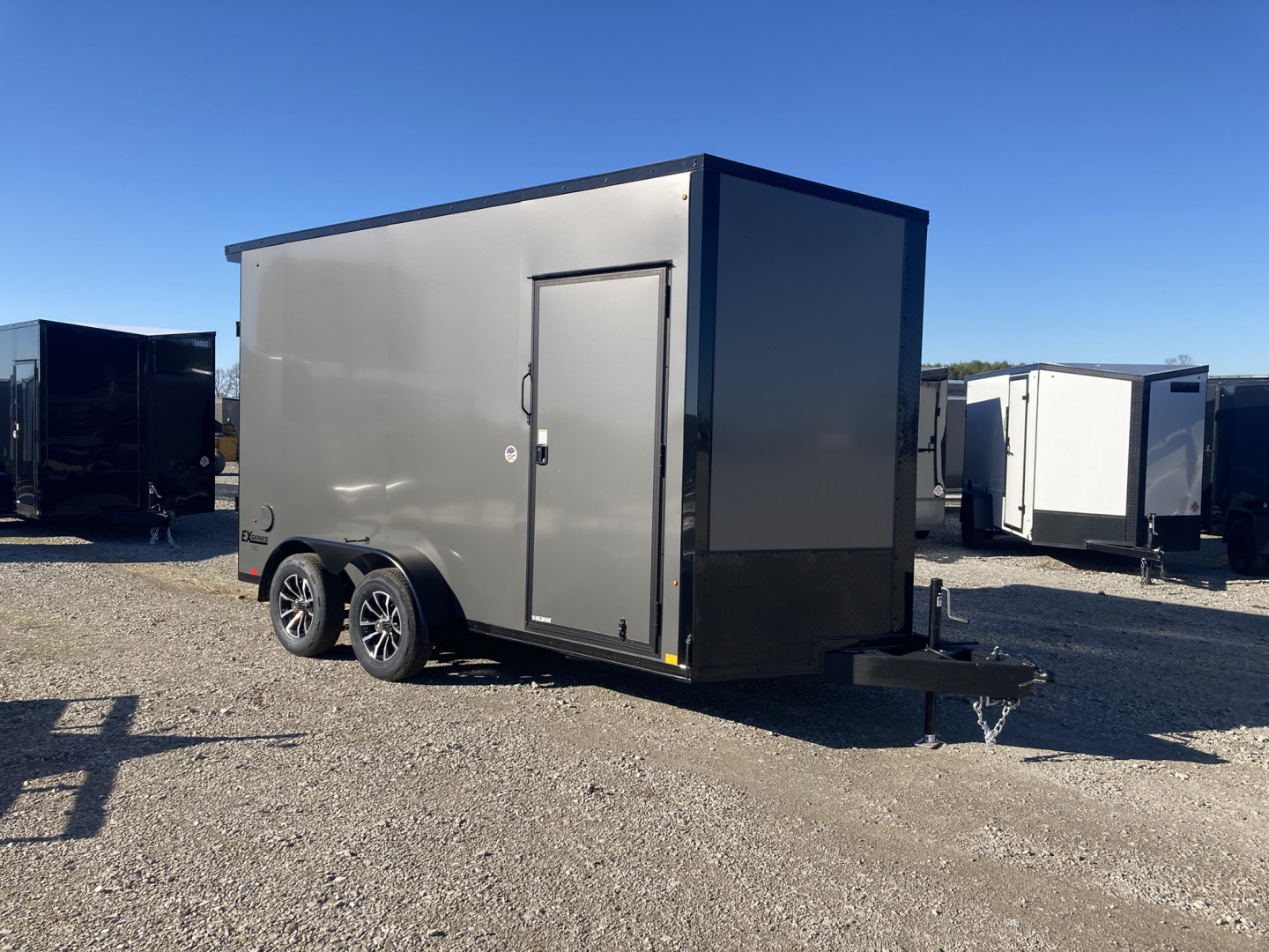 New 2026 Cargo Express 7x14' UTV Trailer with Escape Door