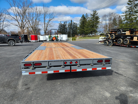 New 2026 BWISE THD15 102x24 15.4K Deckover Equipment Trailer