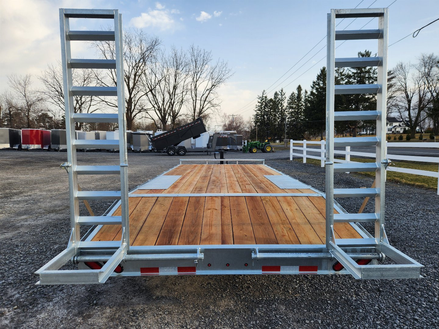 New 2026 BWISE EHD14 102x20 14K Deckover Equipment Trailer