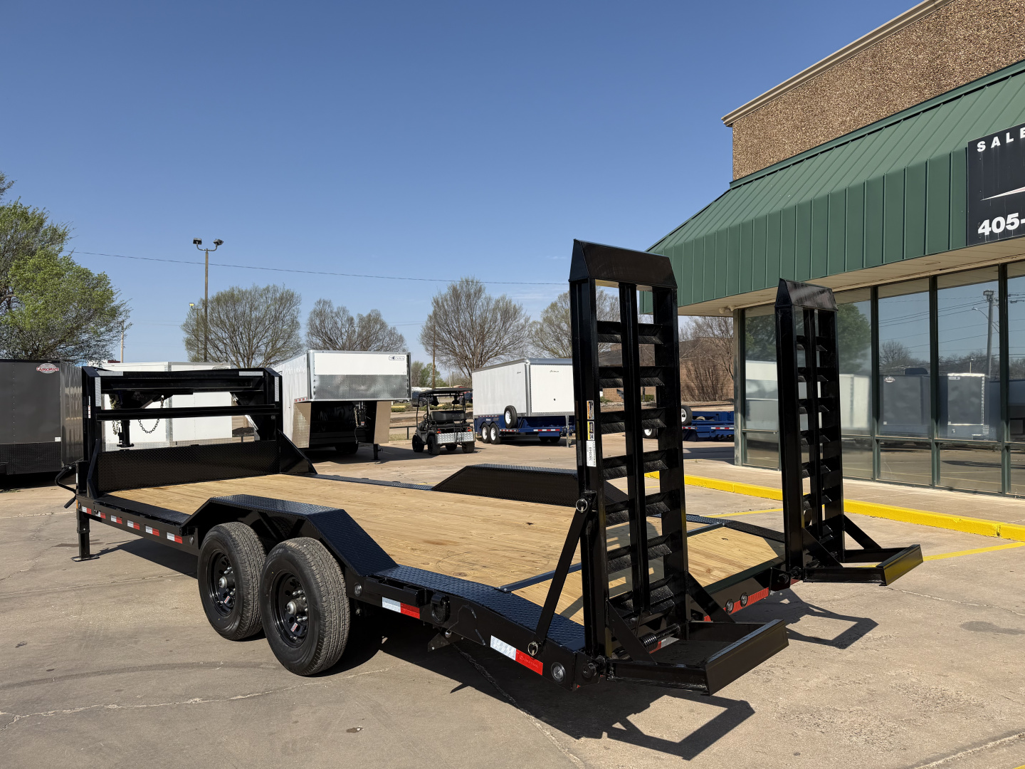 New #380648 2026 LOAD TRAIL GC 22 X 102 TANDEM AXLE 14K GOOSENECK EQUIPMENT HAULER W/ STAND UP RAMPS