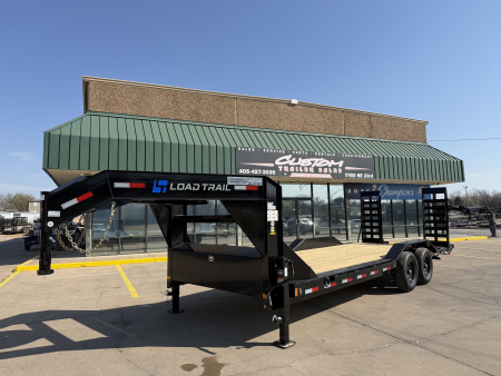 New #380648 2026 LOAD TRAIL GC 22 X 102 TANDEM AXLE 14K GOOSENECK EQUIPMENT HAULER W/ STAND UP RAMPS