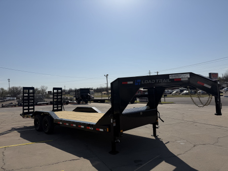 New #380648 2026 LOAD TRAIL GC 22 X 102 TANDEM AXLE 14K GOOSENECK EQUIPMENT HAULER W/ STAND UP RAMPS