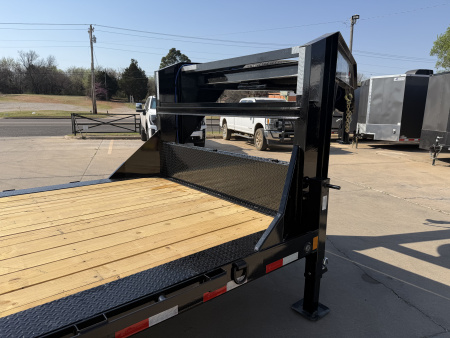 New #380648 2026 LOAD TRAIL GC 22 X 102 TANDEM AXLE 14K GOOSENECK EQUIPMENT HAULER W/ STAND UP RAMPS