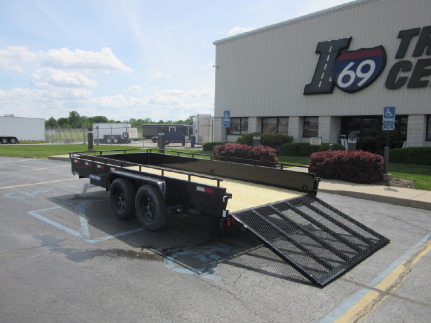 New 2026 Sure-Trac 7 x 16 Steel High Side ST-USH8216-070 Utility Trailer 7K