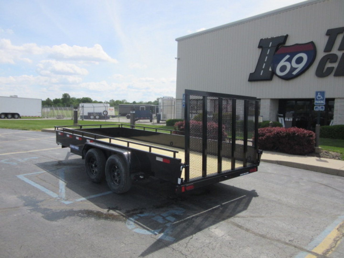 New 2026 Sure-Trac 7 x 16 Steel High Side ST-USH8216-070 Utility Trailer 7K