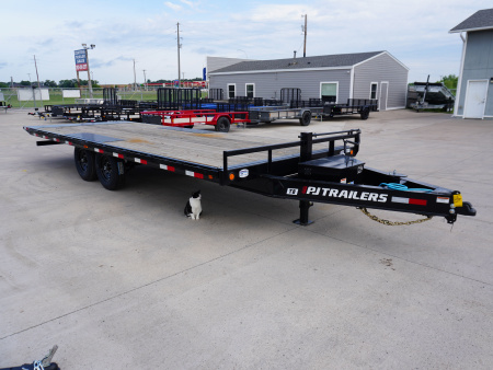 New 2026 PJ Trailers T8 22ft Tilt Equipment Trailer