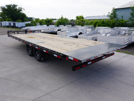 New 2026 PJ Trailers T8 22ft Tilt Equipment Trailer
