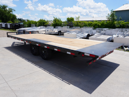 New 2026 PJ Trailers T8 22ft Deckover Tilt Equipment Trailer