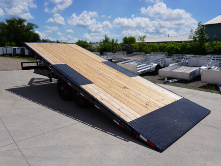New 2026 PJ Trailers T8 22ft Deckover Tilt Equipment Trailer