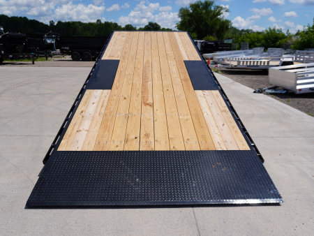 New 2026 PJ Trailers T8 22ft Deckover Tilt Equipment Trailer