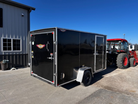 New $*NEW CLEARANCE SALE *$ 2025 H&H Trailers 6X12 6' INTERIOR RAMP DOOR Cargo / Enclosed Trailer