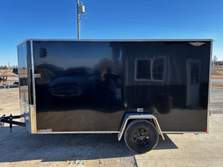 New $*NEW CLEARANCE SALE *$ 2025 H&H Trailers 6X12 6' INTERIOR RAMP DOOR Cargo / Enclosed Trailer