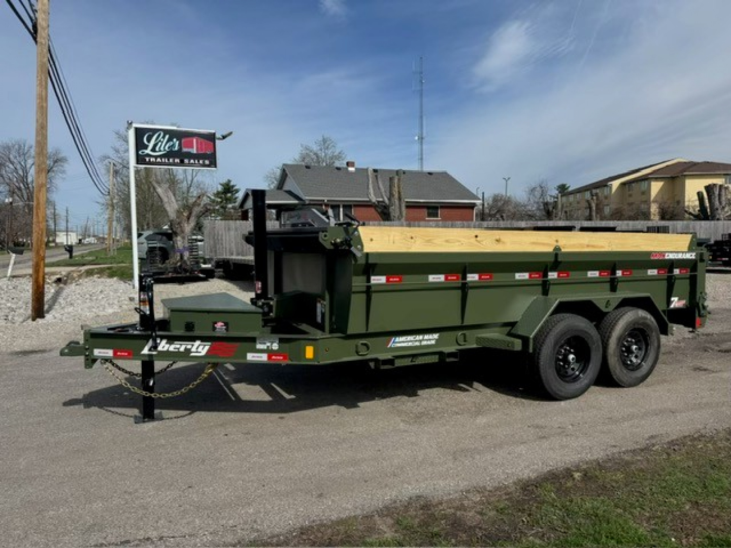 New 2026 Liberty 83x14 14K Telescopic Dump
