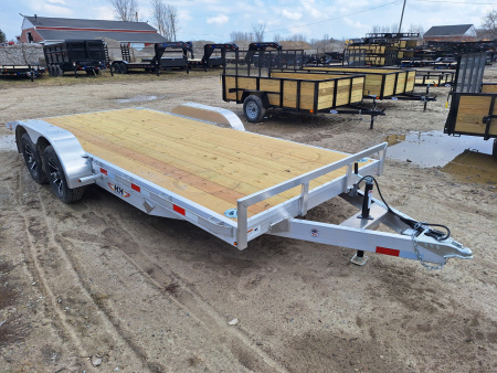 New 2026 H&H Trailers 82x18 Aluminum Car Hauler