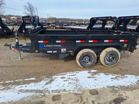 New 2026 Load Trail 72x12 Dump Trailer W/ Ramps and Tarp Kit