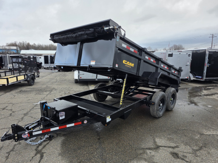 New 2026 Cam Superline 7X14 14K - SCISSOR Dump Trailer