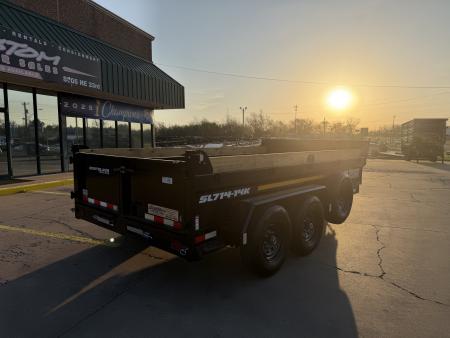 New #159097 2026 SOUTHLAND SL714 14 X 84 TANDEM AXLE 14K BUMPER PULL DUMP W/ SPARE TIRE