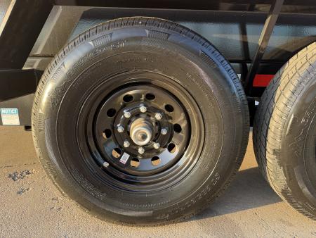 New #159097 2026 SOUTHLAND SL714 14 X 84 TANDEM AXLE 14K BUMPER PULL DUMP W/ SPARE TIRE